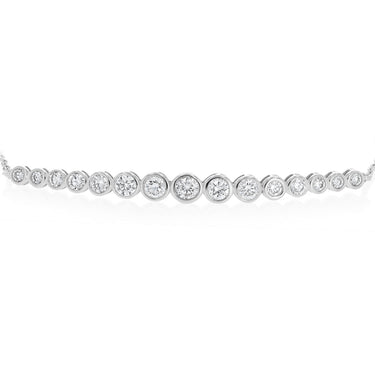 Luminesce Lab Grown 0.80 Carat Diamond Bracelet in Sterling Silver