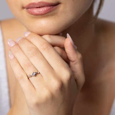 Luminesce Lab Grown Diamond Ring in 9ct Yellow Gold