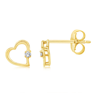 Luminesce Lab Grown Diamond Stud Earrings in Sterling Silver