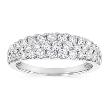 Luminesce Lab Grown 1 Carat Diamond Ring in Sterling Silver