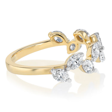 Luminesce Lab Grown 1 Carat Diamond Ring in 9ct Yellow Gold