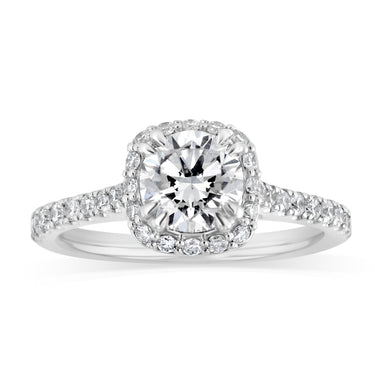 Luminesce Lab Grown 1.50 Carat Diamond Bridal Set in Sterling Silver