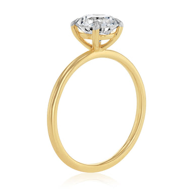 Luminesce Lab Grown 1.20 Carat Diamond Solitaire Ring in 9ct Yellow Gold