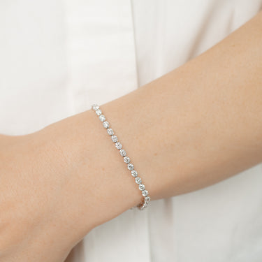 Luminesce Lab Grown 1.70 Carat Diamond Bracelet in Sterling Silver