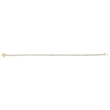 Luminesce Lab Grown 4 Carat Diamond Classic Bracelet in 9ct Yellow Gold