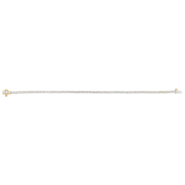 Luminesce Lab Grown 5 Carat Diamond Classic Bracelet in 9ct Yellow Gold