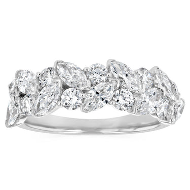 Luminesce Lab Grown 2 Carat Diamond Ring in 9ct White Gold