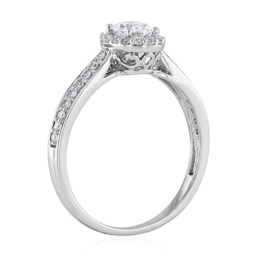 Luminesce Lab Grown 1/3 Carat Diamond Pendant in Sterling Silver