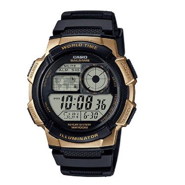 Casio AE1000W-1A3 World Time Mens Watch