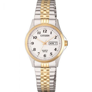 Citizen EQ200495A Two Tone Stainless Steel Ladies Watch