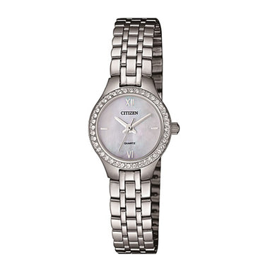 Citizen EJ614057D Silver Swarovski Crystal Ladies Watch