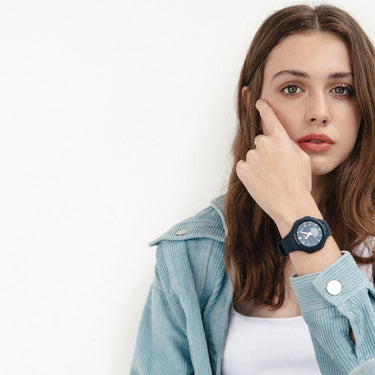 Baby-G BSAB100-2A Blue Resin Womens Watch