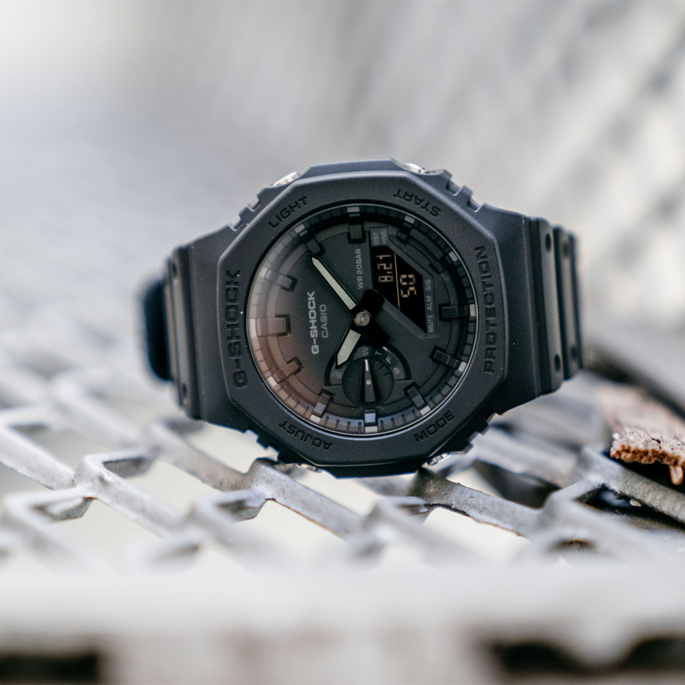 G-Shock GA2100-1A1 'CasiOak' ICE Jewellery - Main Image