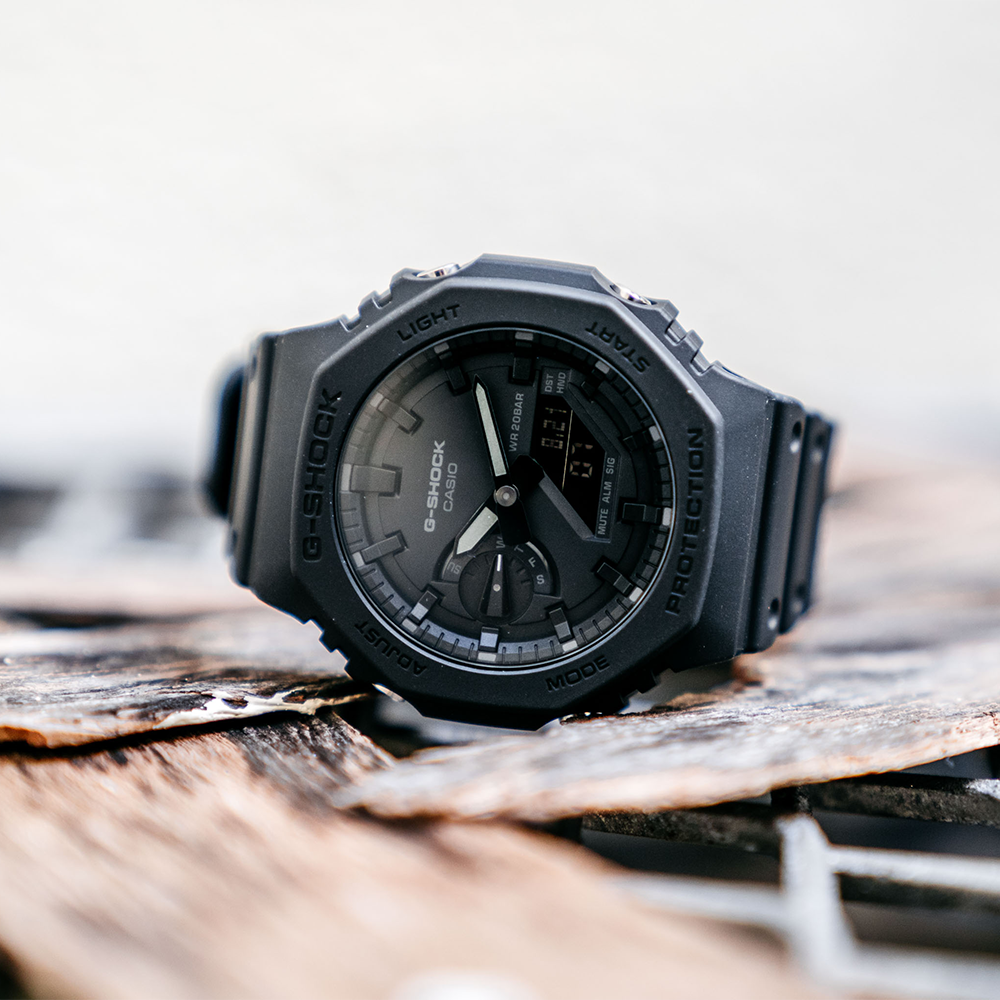 G-Shock GA2100-1A1 'CasiOak' ICE Jewellery