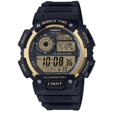 Casio AE1400WH-9A World Time Digital Watch