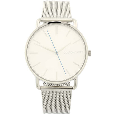 Colton James Eclipse Classic White Dial Silver Womans Watch