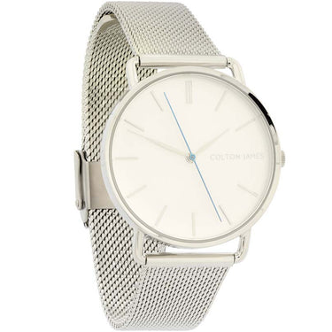 Colton James Eclipse Classic White Dial Silver Womans Watch
