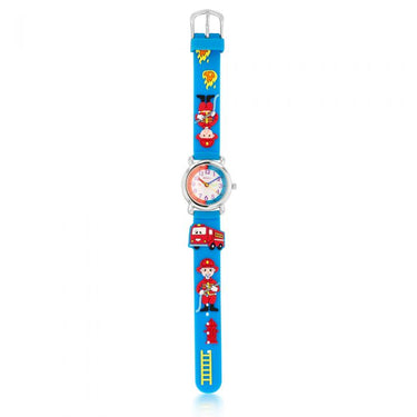 ECC Fire Truck Blue Kids Watch