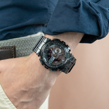 G-Shock GA110SKE-8A Transparent Series Black Mens