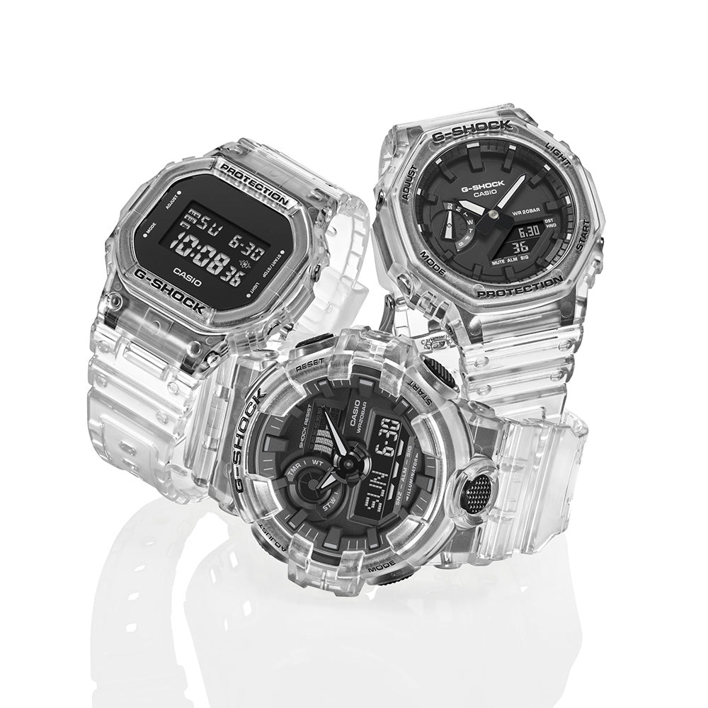 G-Shock GA2100SKE-7A 'CasiOak' Transparent Series ICE Jewellery
