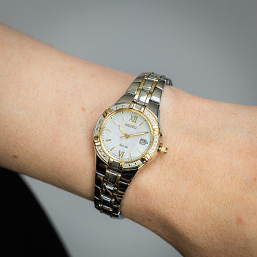 Seiko Conceptual SUT426P Solar Diamond Set Watch