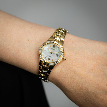 Seiko SUT428P Solar Diamond Set