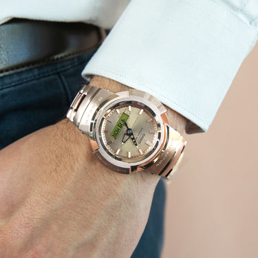 G-Shock Full Metal AWM500GD-4A Rose Gold Ingot Collection