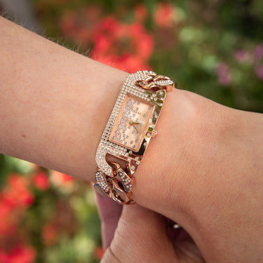 Guess GW0298L3 Starlit Rose Tone Womens Watch