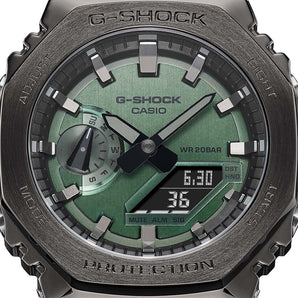G-Shock GM2100B-3A Metal Covered Stainless Steel 'CasiOak'