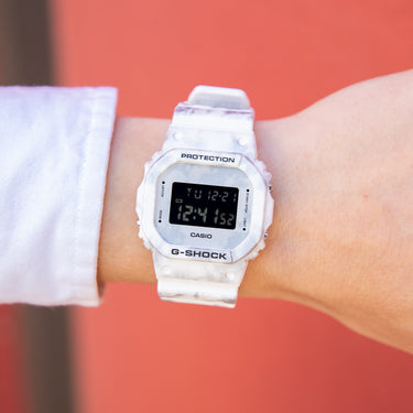 G-Shock DW5600GC-7D Grunge Snow Camo