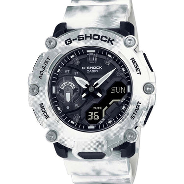 G-Shock GA2200GC-7A Grunge Snow Camo