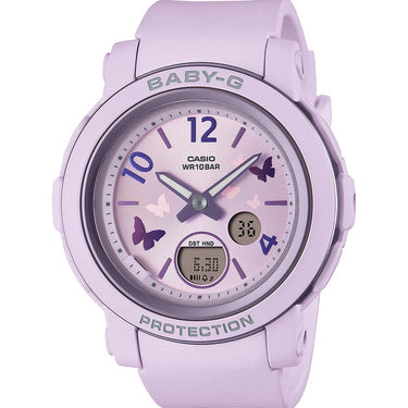 Baby-G BGA290BD-6A  Butterfly Dial Purple Womens Watch