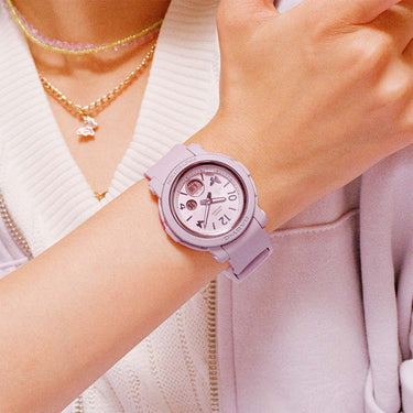 Baby-G BGA290BD-6A  Butterfly Dial Purple Womens Watch