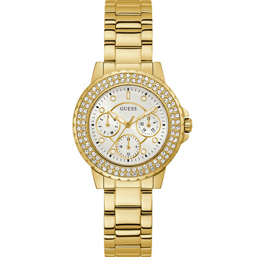 Guess GW0410L2 Crown Jewel Gold Tone Womens 36mm