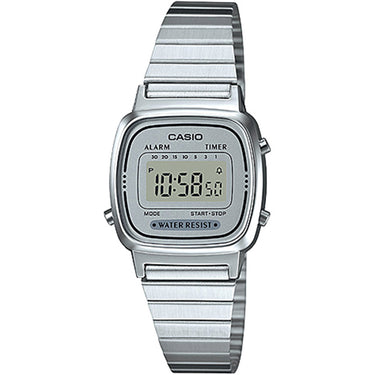Casio LA670WA-7D Digital Stainless Steel