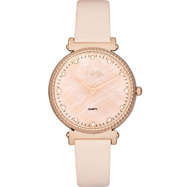Jag J2683 Victoria Pink Leather Womens Watch