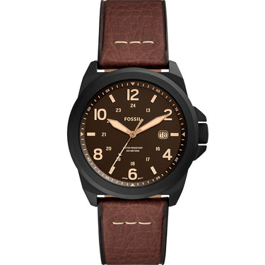 Fossil FS5938 Bronson Brown Leather Mens Watch