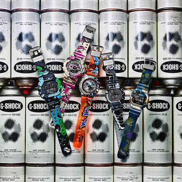 G-Shock GM2100SS-1A Street Spirit Graffiti Art 40th Anniversary Edition 'CasiOak'