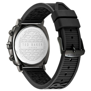 Ted Baker BKPCNF204 Caine Black Silicone Mens Watch