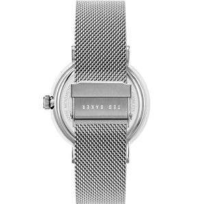 Ted Baker BKGFW2224 London Glossop Boxset Mesh Mens Watch and Blue Silicone Strap