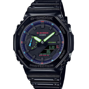 G-Shock GA2100RGB-1 Casioak Garish Rainbow Gamers