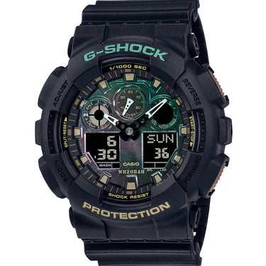 G-Shock GA100RC-1 "Black and Rust" Mens Watch