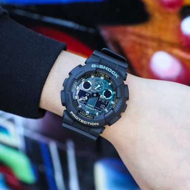 G-Shock GA100RC-1 "Black and Rust" Mens Watch