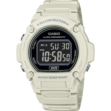 Casio W219HC-8B Earth Colours Digital