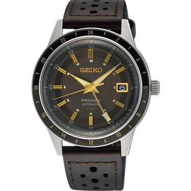Seiko SSK013J Presage 60s GMT Mens Watch