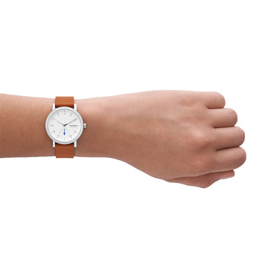 Skagen SKW3103 Kuppel Lille Brown Leather Ladies Watch