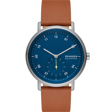 Skagen Kuppel SKW6888 Leather Mens Watch