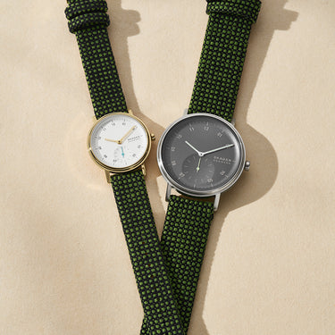 Skargen Kuppel Lille SKW3105 Green Ladies Watch