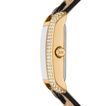 Michale Kors MK7387 Emery Leopard Print Ladies Watch