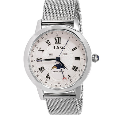 Jag J2772A Mosman Silver Moonphase Watch